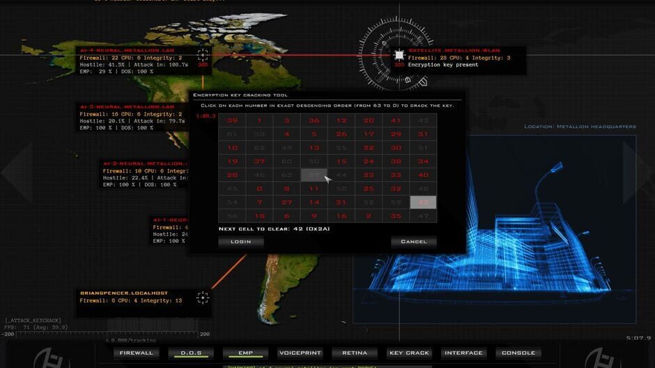 Hacker Evolution Duality Screenshot
