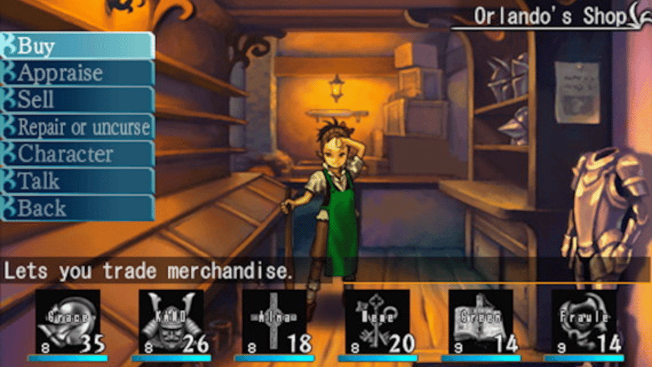 Elminage Original Screenshot