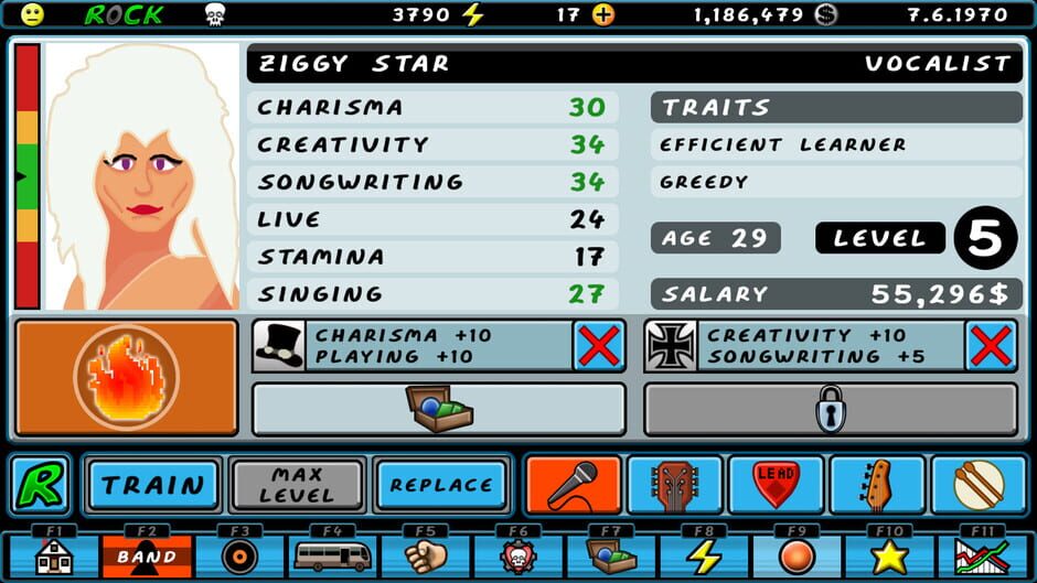 A Story of a Band Screenshot