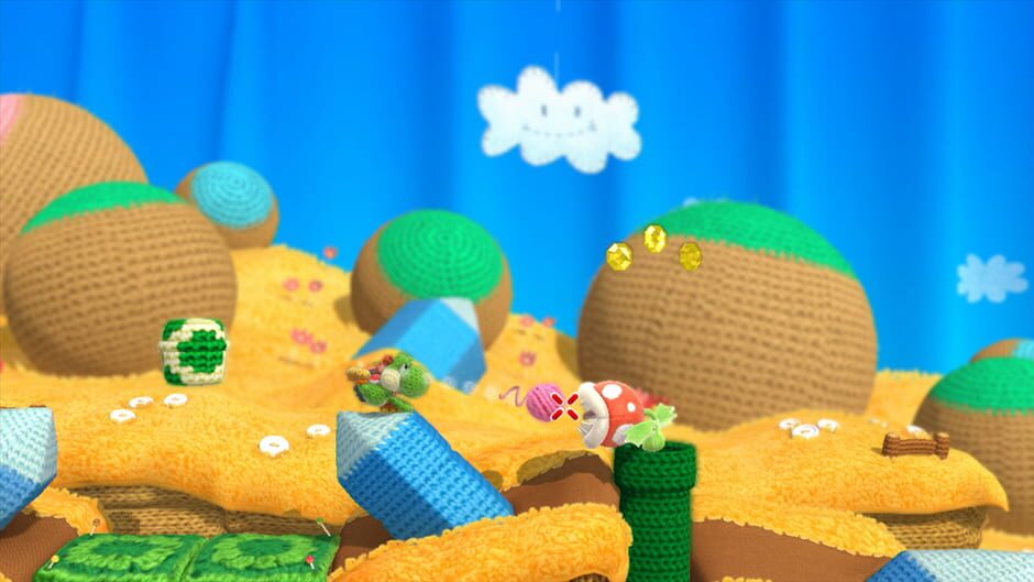 Screenshot Yoshi's Woolly World