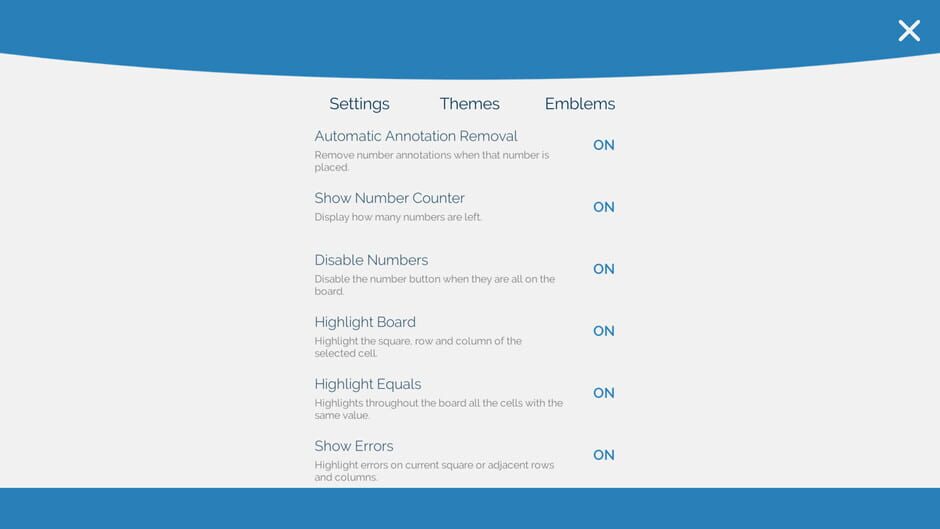 Sudoku Zenkai Screenshot