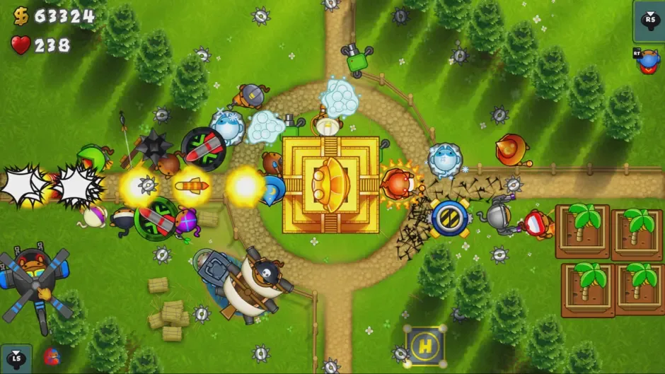 Screenshot 1 from Bloons TD 5