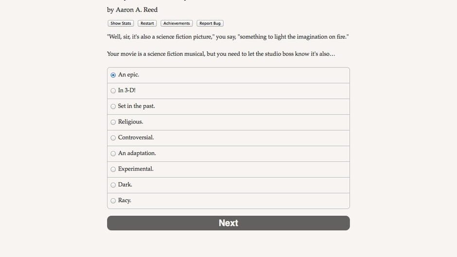 Hollywood Visionary Screenshot