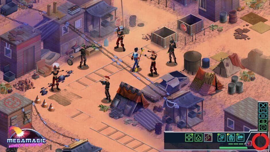 Megamagic: Wizards of the Neon Age Screenshot