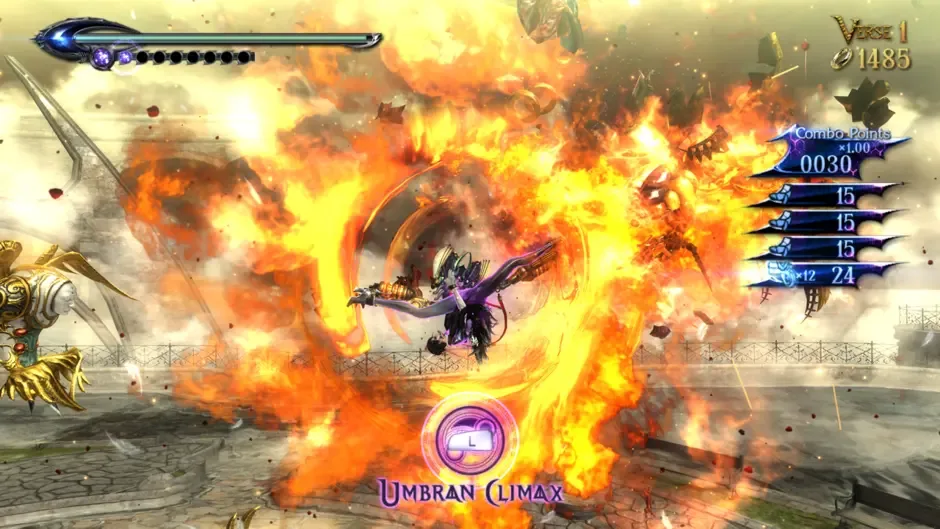 Bayonetta 2, captura de tela 2