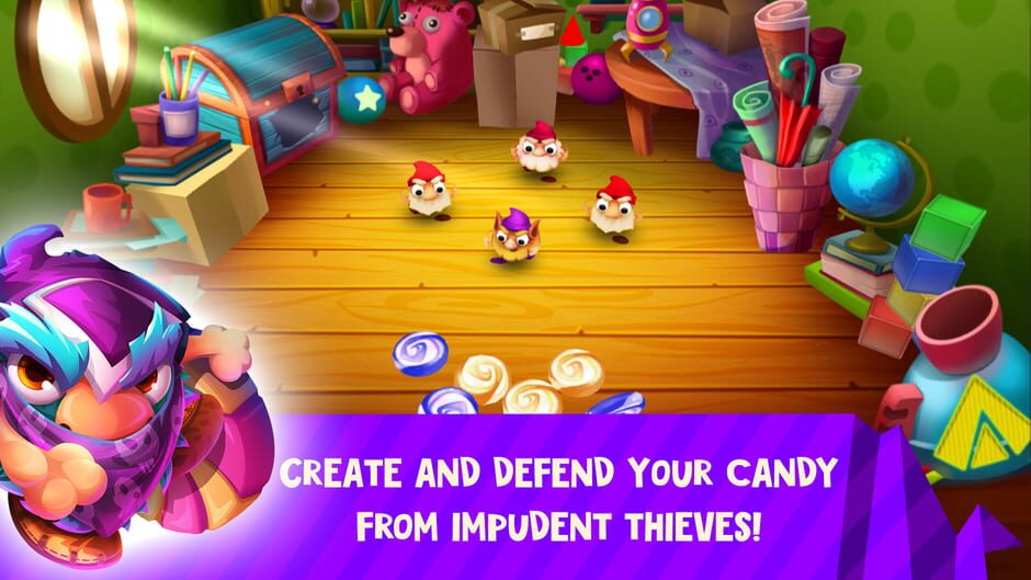 Candy Thieves: Tale of Gnomes Screenshot