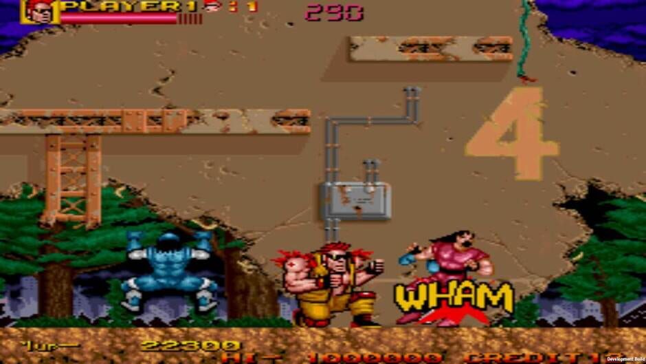 Johnny Turbo's Arcade: Two Crude Dudes Screenshot