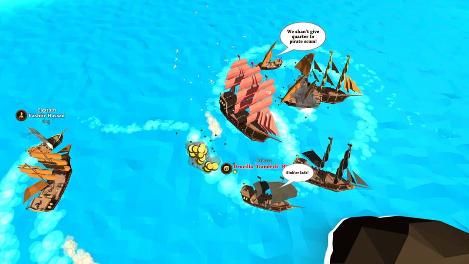 Pirates of the Polygon Sea Screenshot