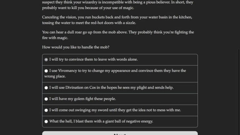 Choice of Magics Screenshot