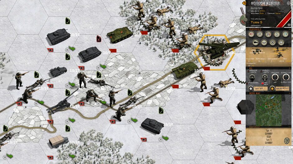 Klotzen! Panzer Battles Screenshot