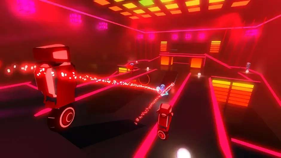 Robot Roller-Derby Disco Dodgeball, captura de tela 2
