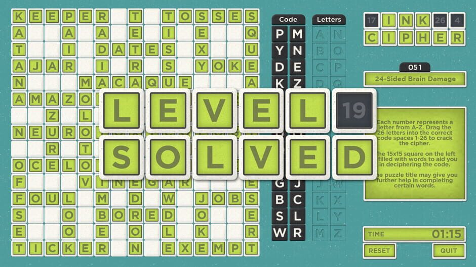 Ink Cipher Screenshot