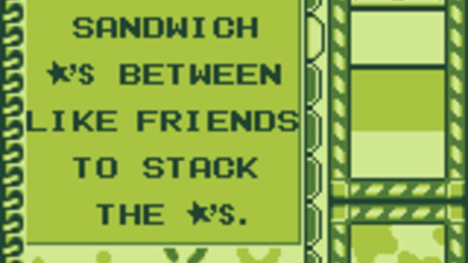 Kirby's Star Stacker screenshot