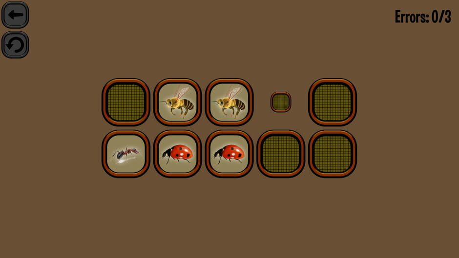 Animals Memory: Insect Screenshot