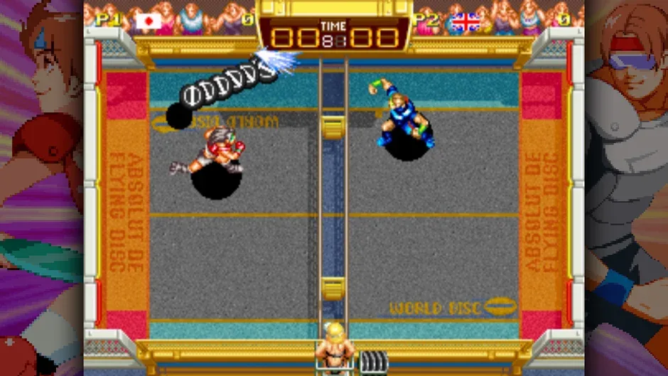 Windjammers, captura de tela 4
