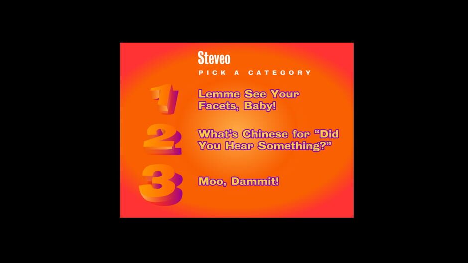 YOU DON'T KNOW JACK Vol. 6 The Lost Gold Screenshot