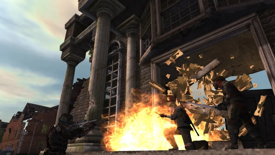 Fallen Earth, captura de tela 1
