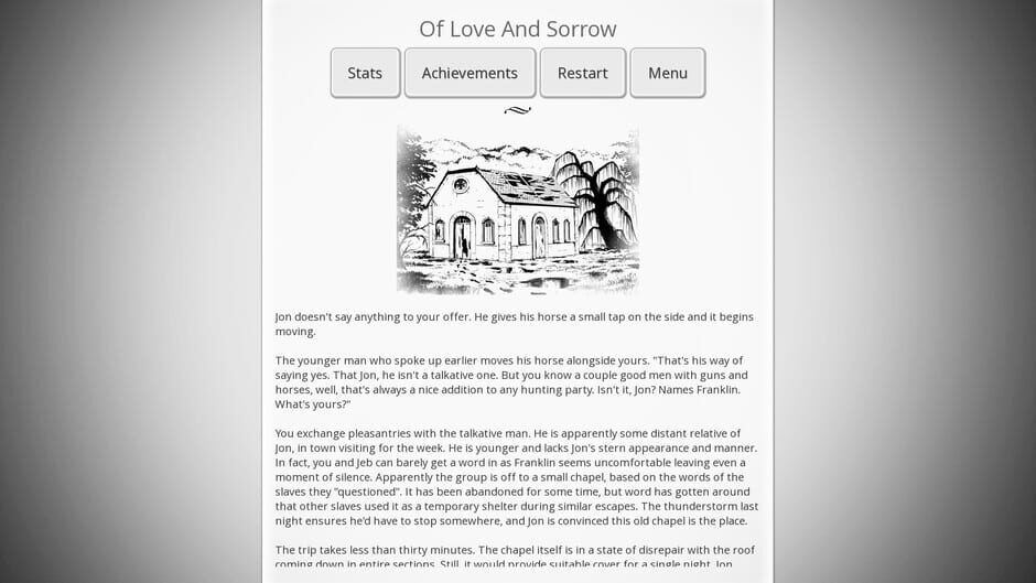 Of Love and Sorrow Screenshot