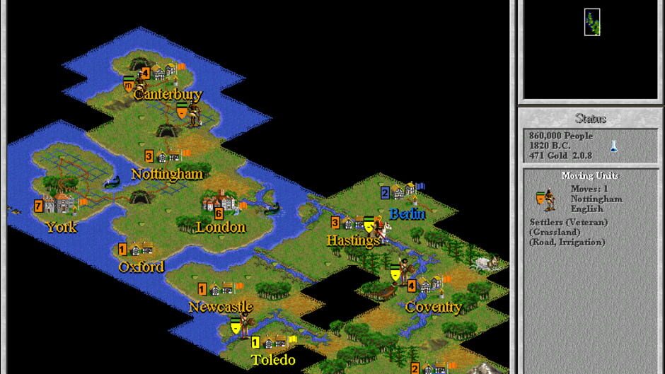 Sid Meier's Civilization II screenshot