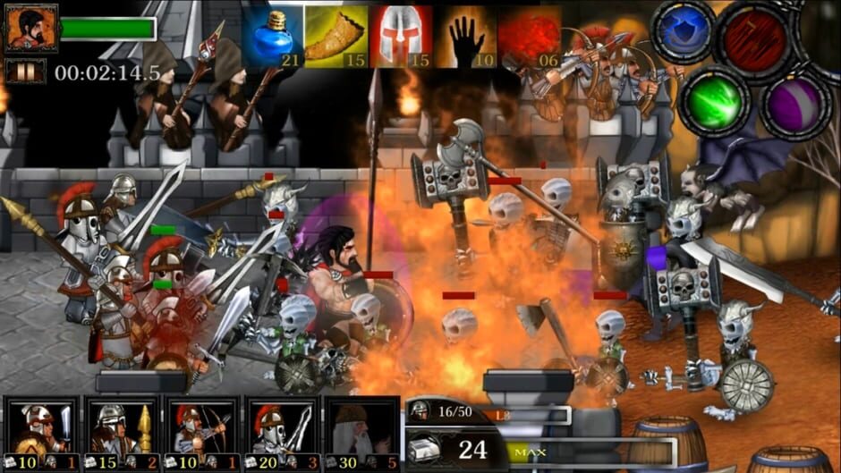 สกรีนช็อตจาก Spartans Vs Zombies Defense (รูปที่ 4)