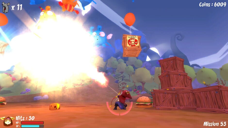 Ameline and the Ultimate Burger Screenshot