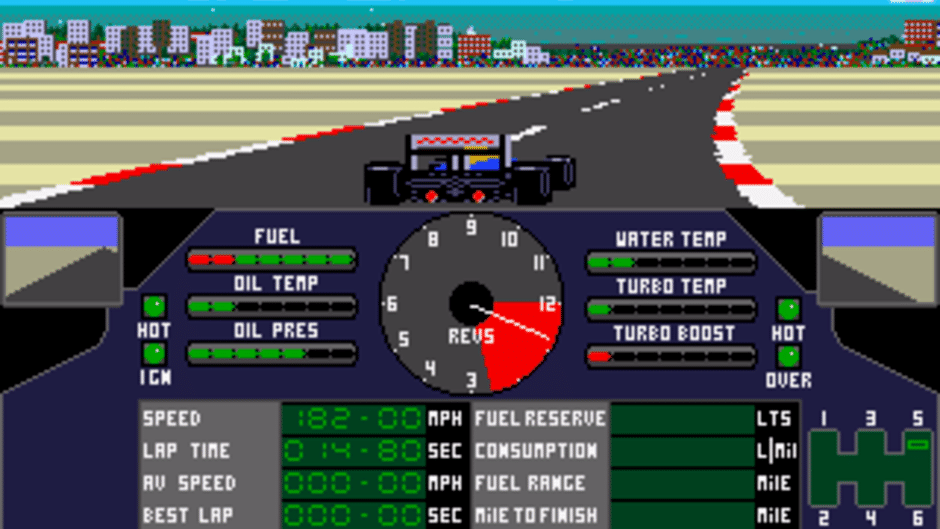 Nigel Mansell's Grand Prix Screenshot