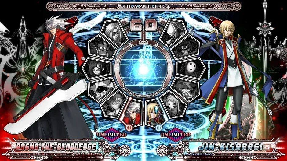 BlazBlue: Calamity Trigger, captura de tela 1
