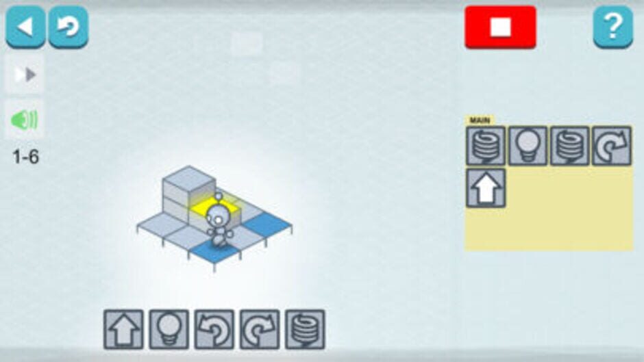 Lightbot: Programming Puzzles screenshot