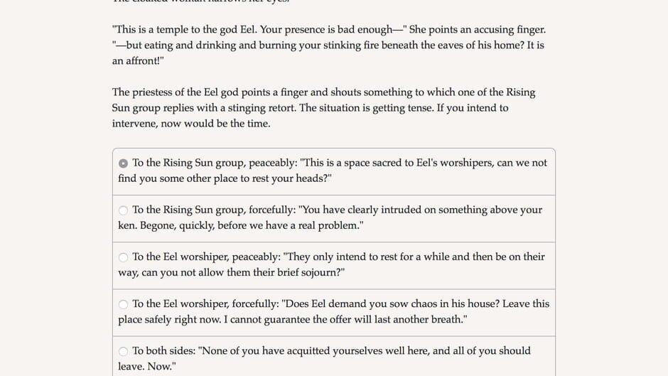 Avatar of the Wolf Screenshot