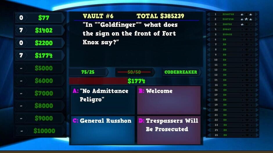 Trivia Vault: Movie Trivia Screenshot