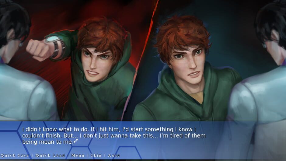 Orion: A Sci-Fi Visual Novel Screenshot