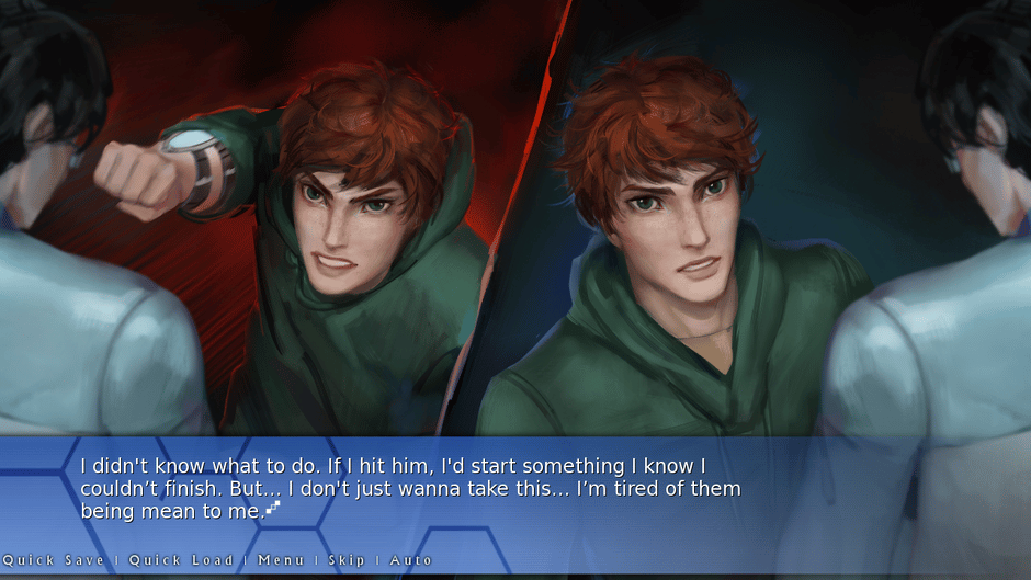 Orion: A Sci-Fi Visual Novel Screenshot