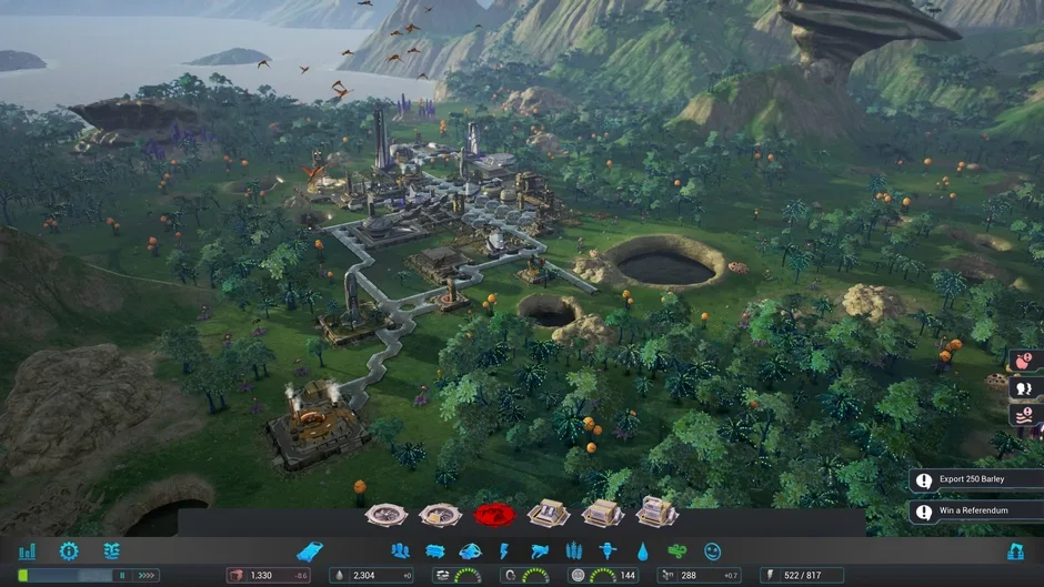 Screenshot 1 aus Aven Colony