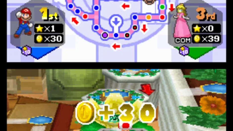 Mario Party DS, captura de tela 5