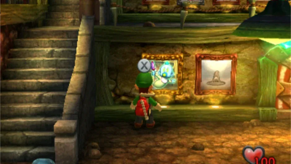 Luigi's Mansion, captura de tela 2