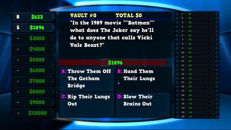 Trivia Vault: 1980's Trivia 2 Screenshot