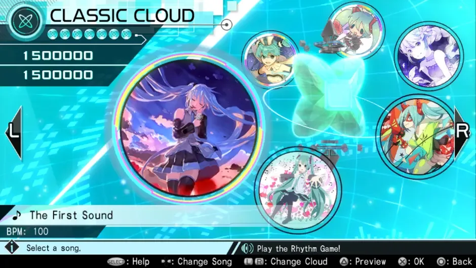 Hatsune Miku: Project Diva X, captura de tela 1