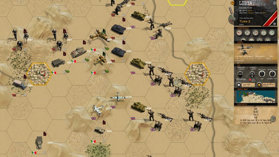Klotzen! Panzer Battles Screenshot
