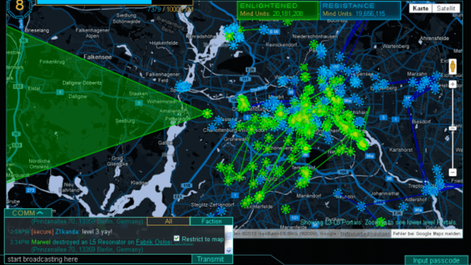 Ingress Screenshot