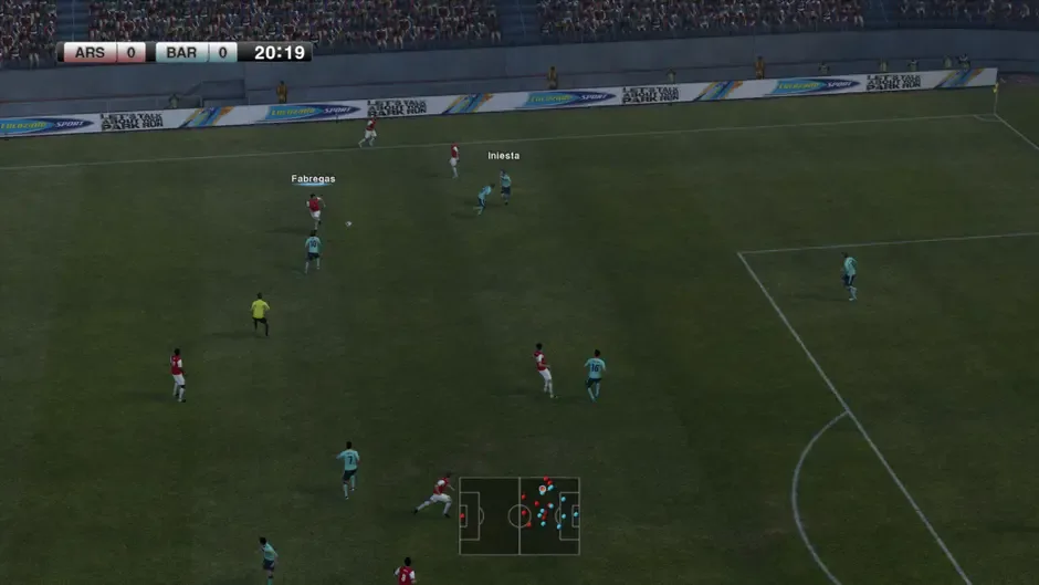 Pro Evolution Soccer 2011, captura de tela 5