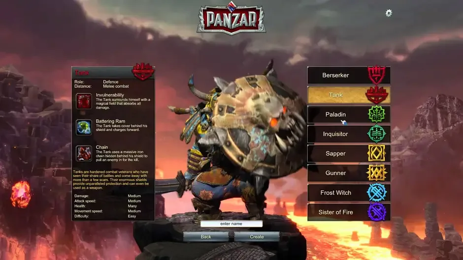 Panzar, captura de tela 3