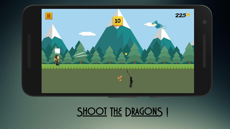 Hellanoid: Archer vs Dragons Screenshot