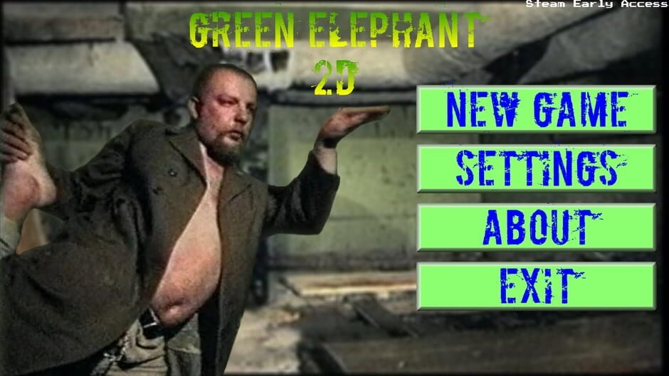 Green Elephant 2D Screenshot