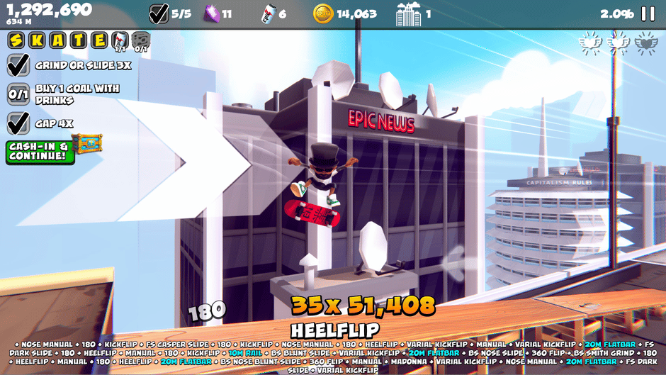 Epic Skater 2 Screenshot