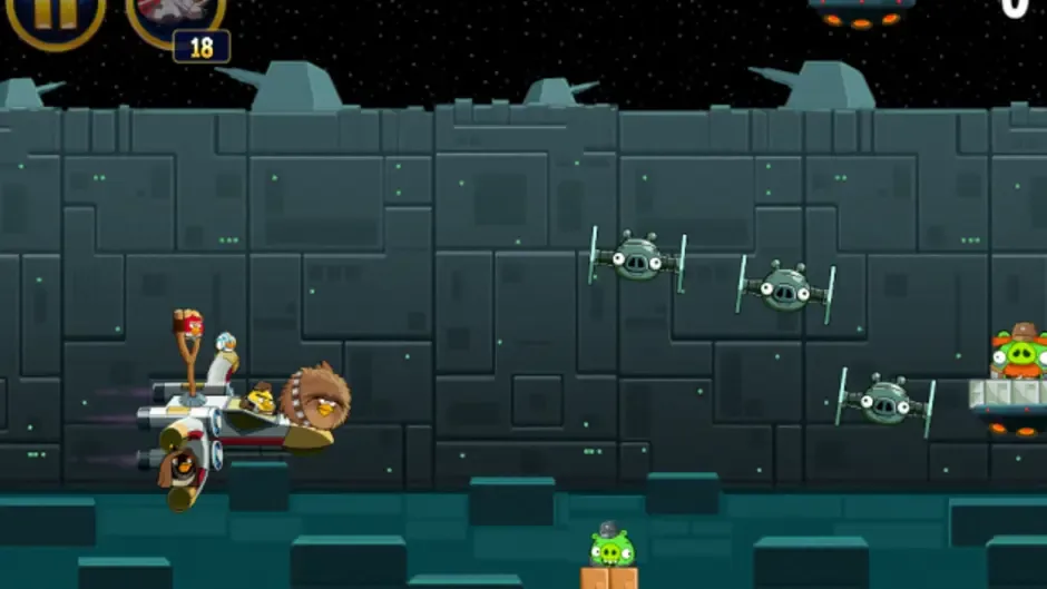 Skärmbild 2 från Angry Birds Star Wars