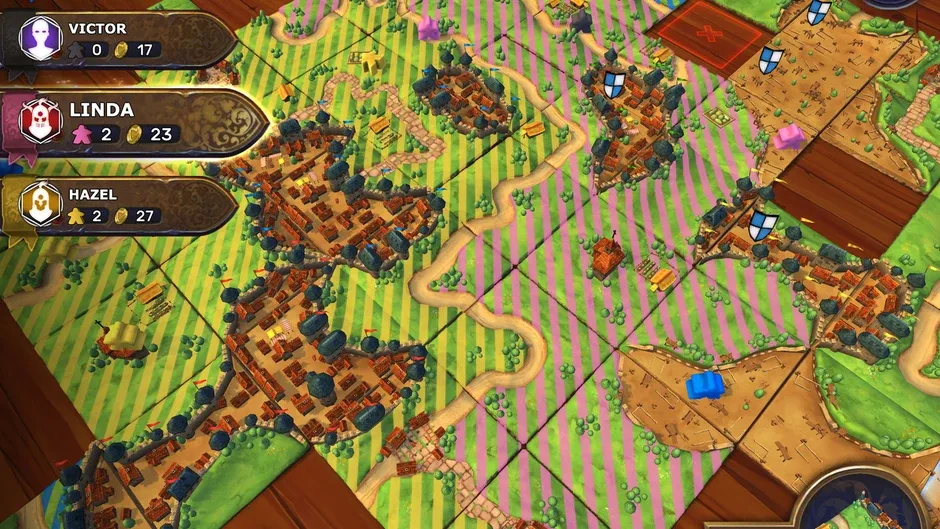 Carcassonne, captura de tela 3
