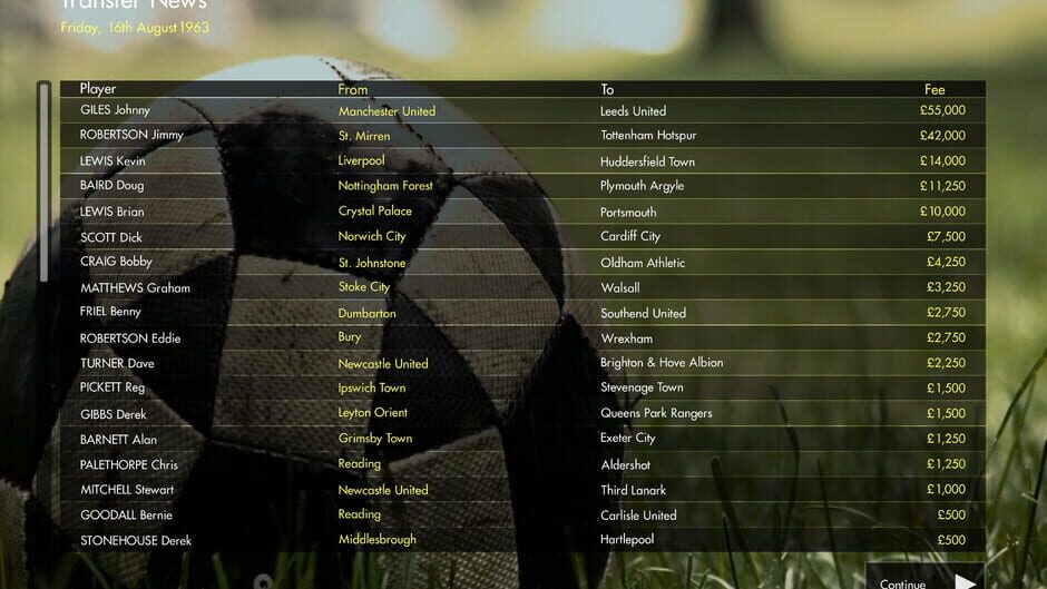 Retro Football Boss Screenshot