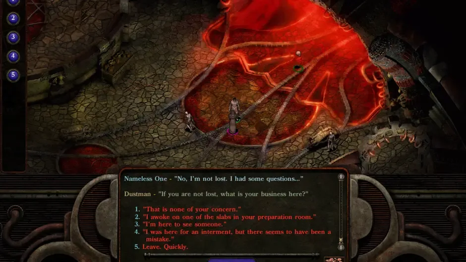 Planescape: Torment - Enhanced Edition, captura de tela 2