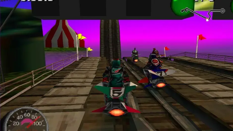 Jet Moto 2 screenshot 1