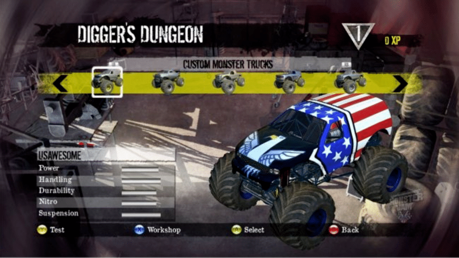 Monster Jam: Path of Destruction Screenshot